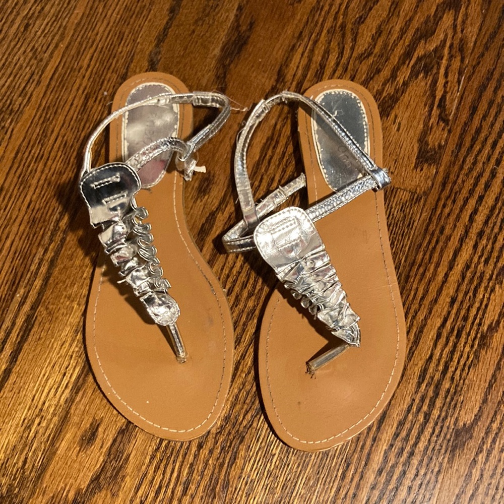 Sliver sandals